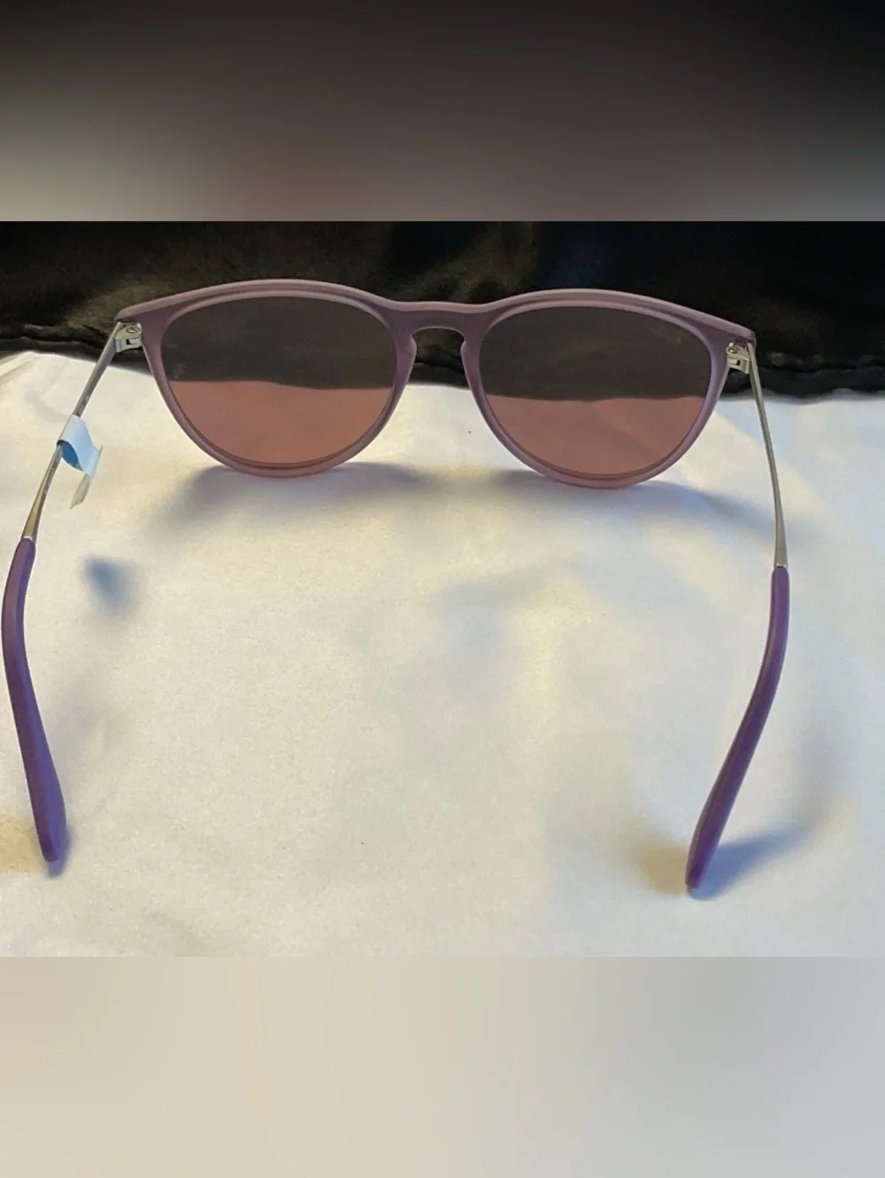 Ray-Ban RJ9060S Round Sunglasses Purple Full Rim Plastic/Metal Frame UV400 | Jr